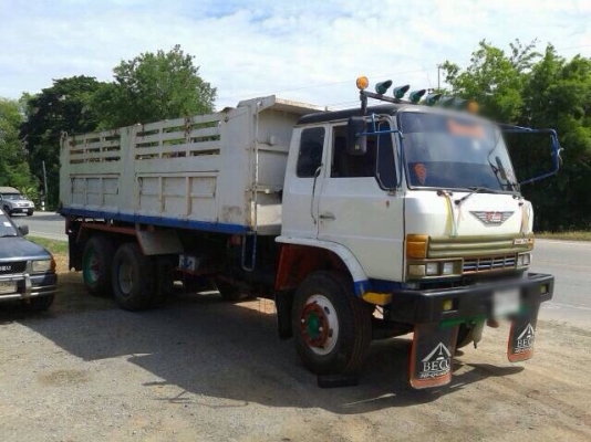 ขายรถบรรทุกสิบล้อดัมพ์ HINO SUMO227 เครื่องเดิม EM100 - 220 แรง 2 เพลา กระบะดัมพ์สามมิตร