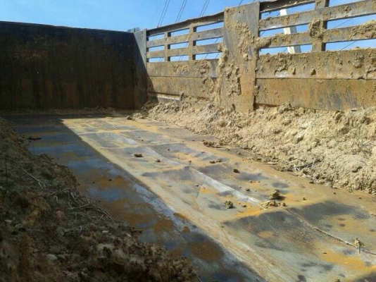 ขายรถบรรทุกสิบล้อดัมพ์ HINO SUMO227 เครื่องเดิม EM100 - 220 แรง 2 เพลา กระบะดัมพ์สามมิตร