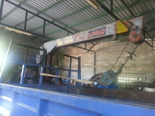 ขายISUZU NPR120แรง ฝาขาวติดเครน 2.5t เครื่องดี แคชซีสวย เอกสารพร้อมโอน