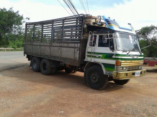 ขายรถบรรทุกสิบล้อ HINO F17 FL177 เครื่องเดิม EH700 - 168 แรง รถล่อง 1 เพลาไม่ดัมพ์