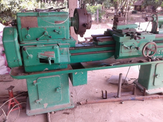ขายเครื่องกลึงขนาด7ฟุต3เพลา สภาพพร้อมใช้งารสภาพสวย ขายเครื่องกลึงขนาด7ฟุต3เพลา สภาพพร้อมใช้งารสภาพสวย