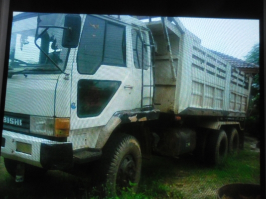 ขายรถบรรทุก 10 ล้อ 2 เพลาดั้ม MITSUFUSO MA เบรคใหญ่เครื่องดีเกียร์ 10 ยางดี 10 เส้นทะเบียนเต็มสภาพพร้อมไช้ชุดโอนพร้อม