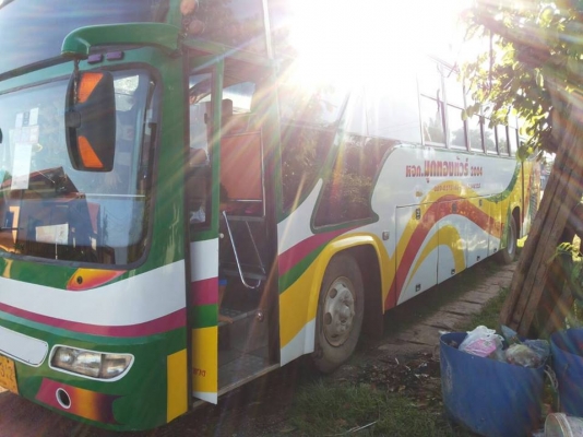 ขายรถบัส ยาว 12 เมตร 50 ที่นั่ง เครื่อง 240 แรง 24 เทอร์โบ ทะเบียนไม่ขาด ประกอบการถอนแล้ว