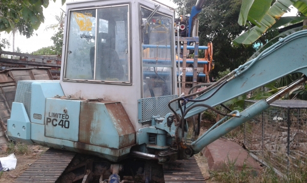 ขายแบ๊คโฮ pc40