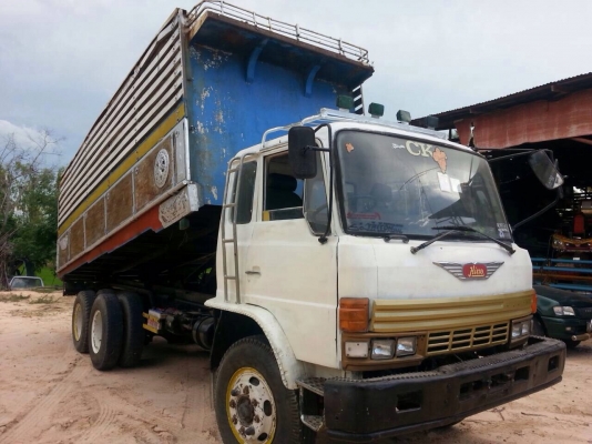 ขายรถบรรทุกสิบล้อดัมพ์ HINO FL176 เครื่อง EH700 - 168 แรง 1 เพลา ดัมพ์คอกเกษตร ทะเบียนพร้อม ใช้เงินดาว์น 120,000 บาท