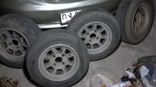 ขายล้อ HAYASHI ขอบ13 กว้าง6 ออฟเซ็ต -13 4.114 4วง