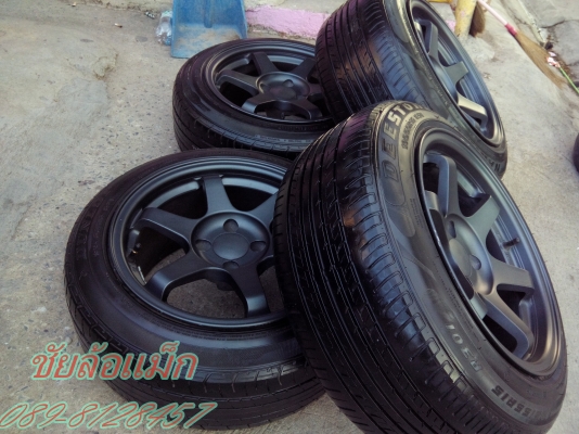 te37งาน warrstoen 15/4/100หน้า8หลัง9พร้อมยาง 185-55-15-195-55-