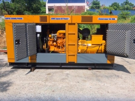 ขายเครื่องปั่นไฟนำเข้าประกอบใหม่ 125 Kva.รับประกัน 12  เดือน