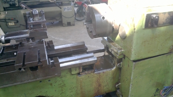 แท่นกลึง ต้าชิง 500 A  เกียร์บล็อก 3 เพลา พร้อมใช้งาน 65,000