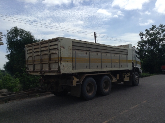 ขายสิบล้อดั้มพ่วงHINO MEGA344แรงซีรี่ย์500ออกห้างป้ายแดงมือเดียว