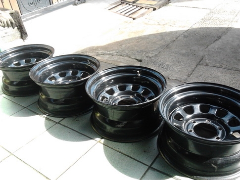 ล้อกะทะ Rock 6รู ขอบ16 กว้าง8 ออฟ-10 ล้อกะทะ Rock 6รู ขอบ16 กว้าง8 ออฟ-10