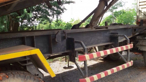 ขายรถพ่วงสิบล้อ HINO 3M เครื่องเดิม M10C-240 แรง ดัมพ์แม่ลูก ทะเบียนพร้อม