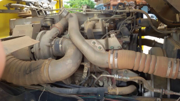 ขายรถพ่วง Hino FM2PNLD เครื่อง P11C-380 แรง ปี 55 กระบะดัมพ์อู่ไทยรุ่งเรือง มี 2 พ่วง