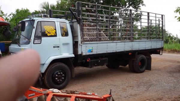 ขายรถบรรทุกหกล้อ ISUZU FTR32LR เครื่อง 6HE1-195 แรง ปี 40 ช่วงยาว 6.30 เมตร