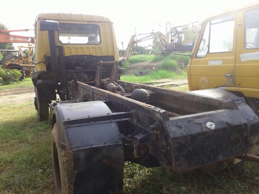 ขายรถหกล้อหัวแชสซี MITSUBISHI FK455H เครื่อง 6D14-160 แรง ทะเบียนแจ้งจอด รถวิ่งได้