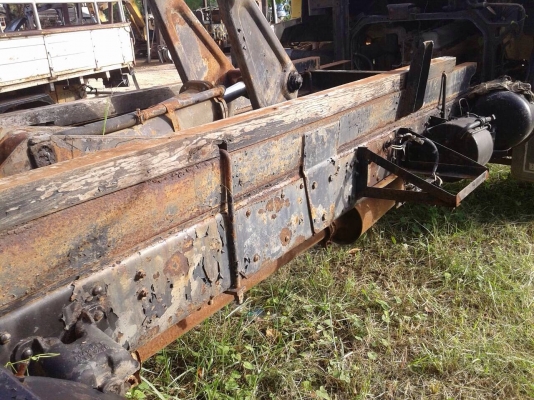 ขายรถหกล้อหัวแชสซี MITSUBISHI FK455H เครื่อง 6D14-160 แรง ทะเบียนแจ้งจอด รถวิ่งได้