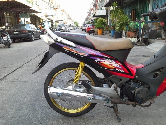 Wave 125 s ubox กุญแจ 2 ชั้น ปี 50 สีแดง ดำ รถบ้าน เครื่องเดิม แน่นๆ มีเล่ม เอกสารพร้อม