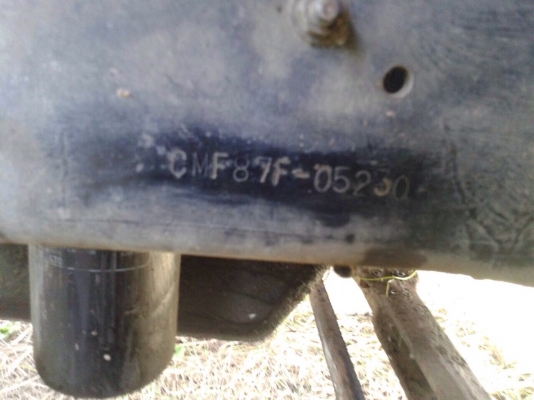 ขายแชสซีรถบรรทุกหกล้อ NISSAN CMF87F เครื่อง FE6-185 แรง ทะเบียนแจ้งจอด รถวิ่งได้