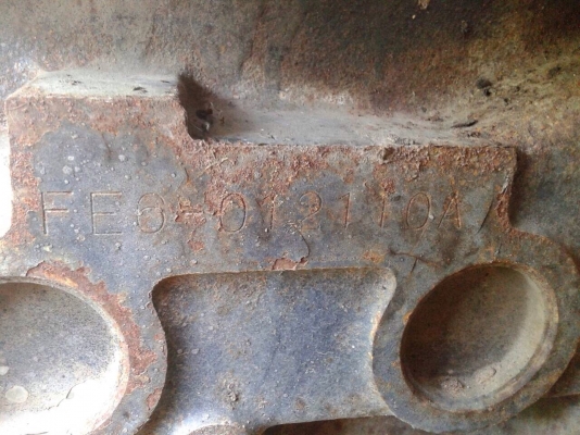 ขายแชสซีรถบรรทุกหกล้อ NISSAN CMF87F เครื่อง FE6-185 แรง ทะเบียนแจ้งจอด รถวิ่งได้