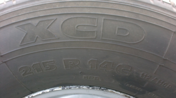 กะทะพร้อมยางบรรทุกขอบ 14 กะทะพร้อมยางบรรทุกขอบ 14