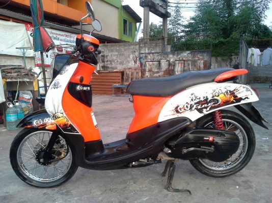 ขายถูก Fino เกย์เดียว สภาพเดิมๆเครื่องเดิมสนิท รถสวยตามสภาพ