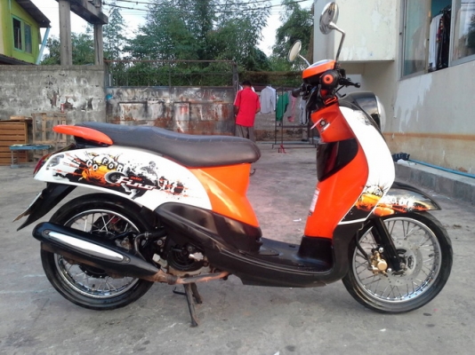 ขายถูก Fino เกย์เดียว สภาพเดิมๆเครื่องเดิมสนิท รถสวยตามสภาพ