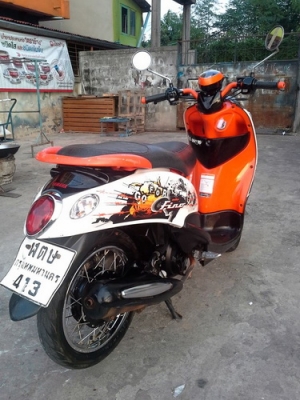 ขายถูก Fino เกย์เดียว สภาพเดิมๆเครื่องเดิมสนิท รถสวยตามสภาพ