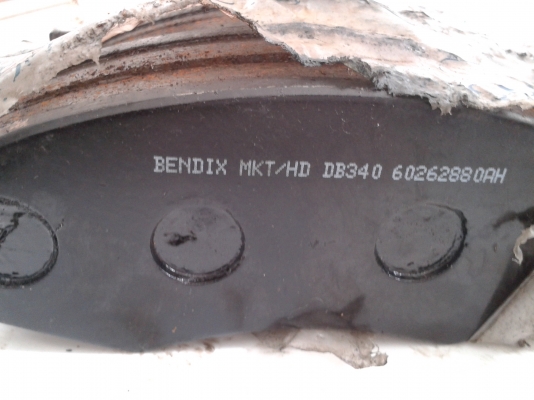 ผ้าเบรคหน้า เบนดิคส์