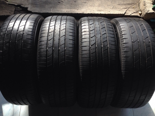 ขายยาง BRIDGESTONE 205-55-16 ปี12 ดอกเต็ม ไม่บวม ชุดละ 2,200 บาท