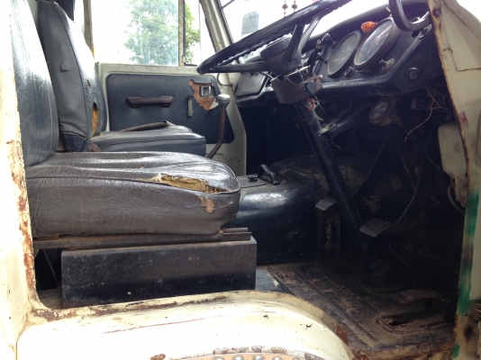 ขายKM340ยาว5 เมตร กระบะไม้มะค่าอู่เรืองชัย เครื่อง6BB 145