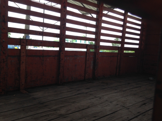 ขายKM340ยาว5 เมตร กระบะไม้มะค่าอู่เรืองชัย เครื่อง6BB 145