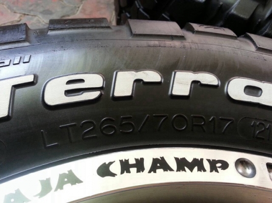 ขายยาง  BF KM 2  265 x 70 x 17