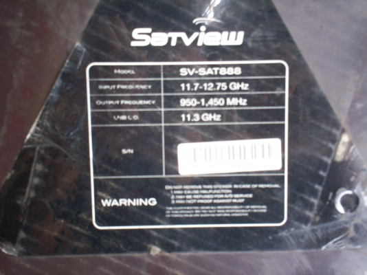 จานดาวเทียม+กล่องทรูวิชั่น+อุปกรณ์ 6500  พวงมาลัยฟอจูนเนอร์3500  ถอดจากรถตู้คอมมูเตอร์