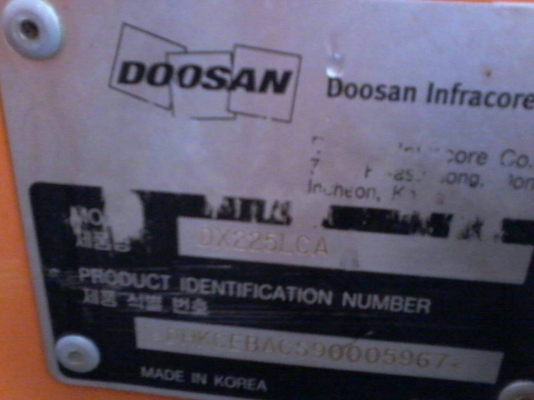 ขายด่วนรถแม็โครDOSAN  210LC