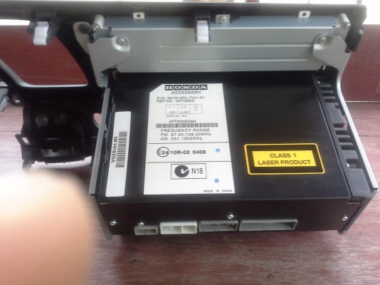 ขายวิทยุเดิม civic fd รุ่น e ปี2010 cd 1 แผ่น usb