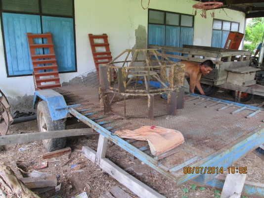 พ่วงลากรถเกี่ยวข้าว