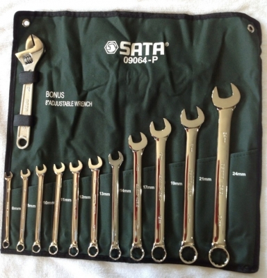 ชุดประแจแหวนข้างปากตาย SATA