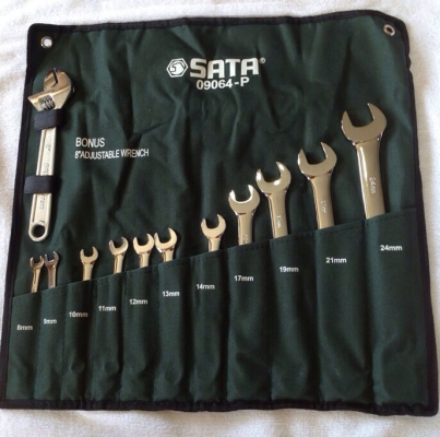 ชุดประแจแหวนข้างปากตาย SATA ชุดประแจแหวนข้างปากตาย SATA