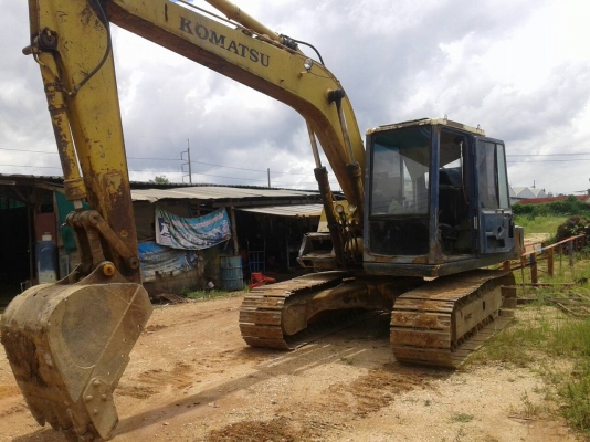 KOMATSU PC120-3 เครื่องดี ปั๊มแรง ลอเลอร์7ลูก ช่วงล่างใช้ได้ ราคาคุยได้ 087-2976734