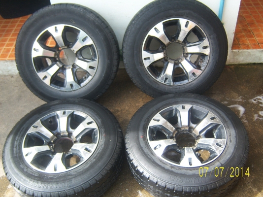 แม็ก ขอบ 15  6 รู พร้อมยาง 215 70 15