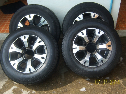 แม็ก ขอบ 15  6 รู พร้อมยาง 215 70 15