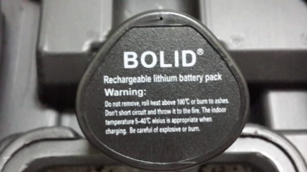 สว่านไร้สาย BOLID แรงปรับรอบได้ ใช้แบต LITHIM ION