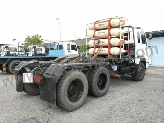 หัวลาก HINOรุ่น FR289B 285แรง ติดก๊าซCNG 2 เพลา