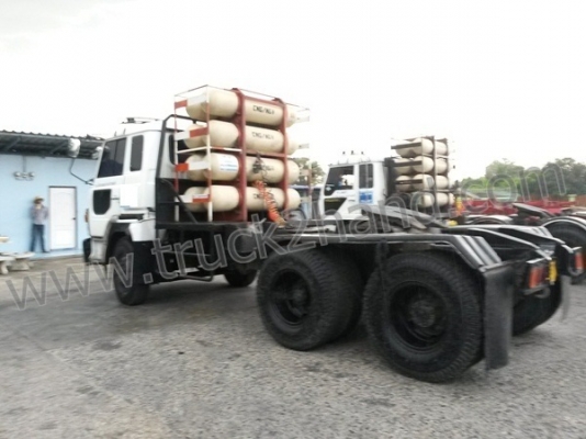 หัวลาก HINOรุ่น FR289B 285แรง ติดก๊าซCNG 2 เพลา