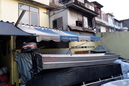 ขายเรือปิเนียม LANDUA 12 ฟุต พร้อมเครื่อง MERCURY 5 แรง นำเข้าจากญี่ปุ่น ราคา 42,000