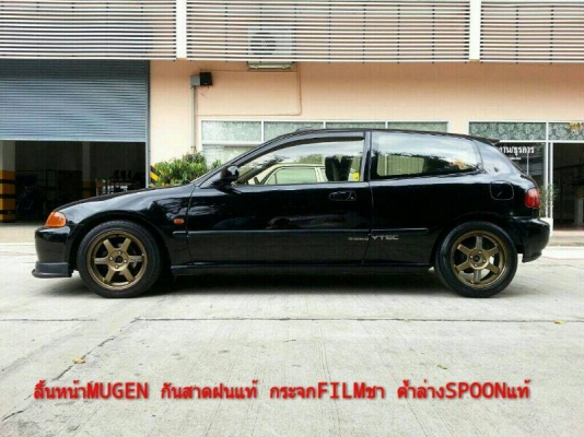 ขายEG-3D ปี95-D15B VTEC กล่องP08 รอม2STEP SUNROOFแท้ ล้อTE37    ภายในอิฐดำเมกา ค้ำล่างSPOON รถสวย มีเสน่ห์คับ