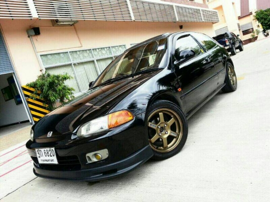 ขายEG-3D ปี95-D15B VTEC กล่องP08 รอม2STEP SUNROOFแท้ ล้อTE37    ภายในอิฐดำเมกา ค้ำล่างSPOON รถสวย มีเสน่ห์คับ