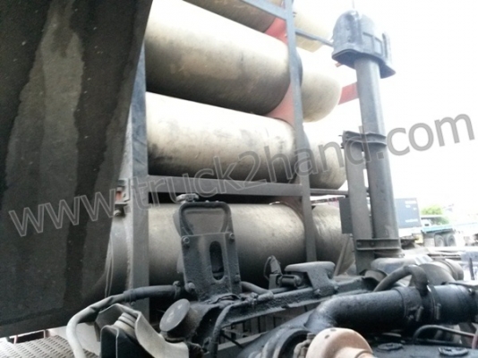 รถหัวลาก MITSUBISHI รุ่นFN527Mเทอร์โบ ติดCNG 2เพลา