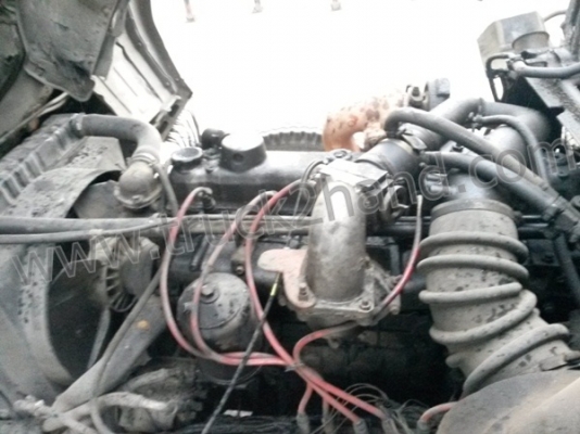 รถหัวลาก MITSUBISHI รุ่นFN527Mเทอร์โบ ติดCNG 2เพลา