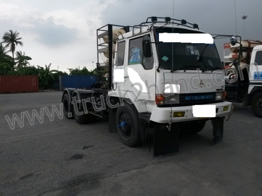 รถหัวลาก MITSUBISHI รุ่นFN527Mเทอร์โบ ติดCNG 2เพลา